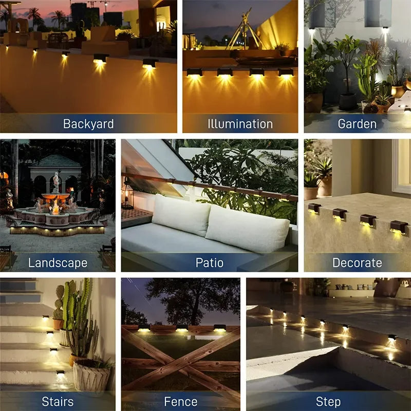 Outdoor LED Solar Stair Lights