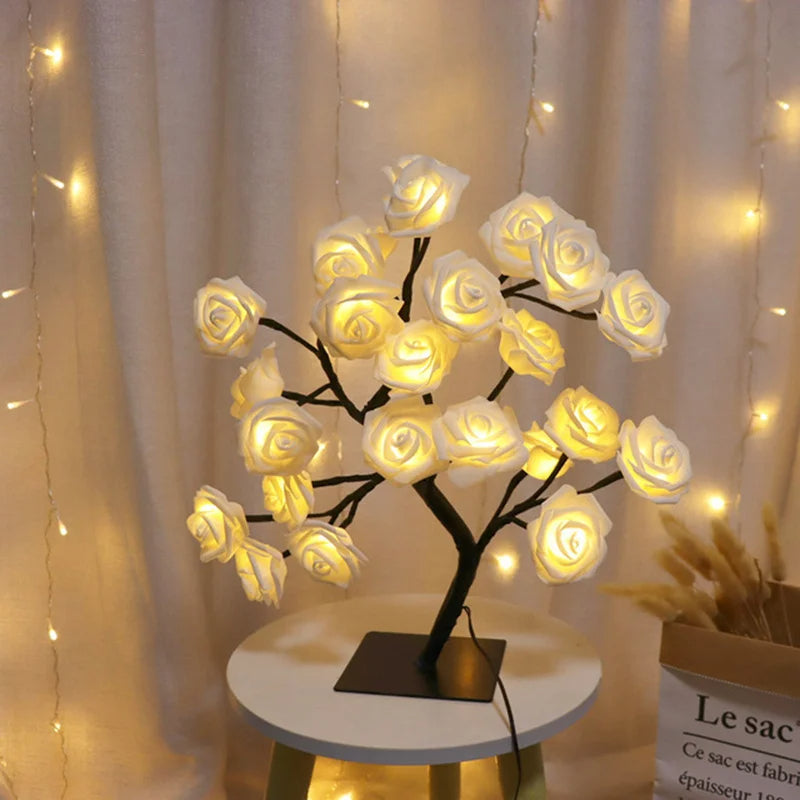 LED Rose Lamp